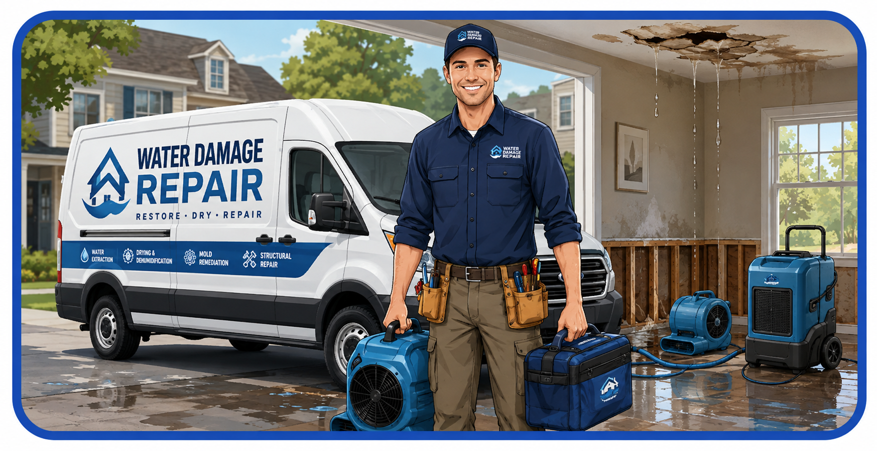 Professional Water Damage Restoration Service